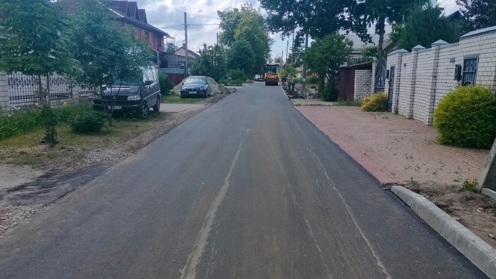 В Фокинском районе Брянска ведут капремонт улицы Культуры