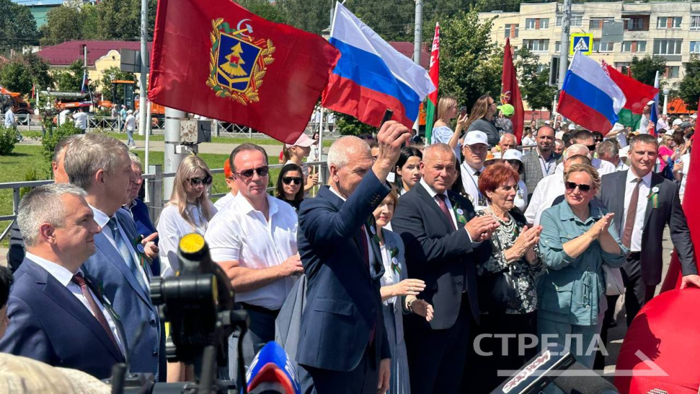Международный легкоатлетический пробег состоялся в Брянске