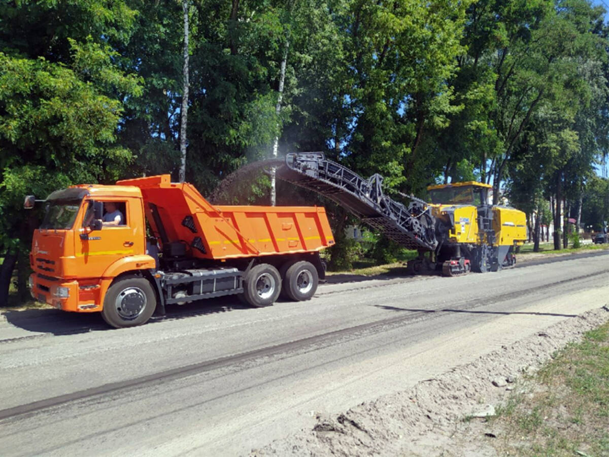 В брянском Стародубе начали капремонт дороги по улице Семашко