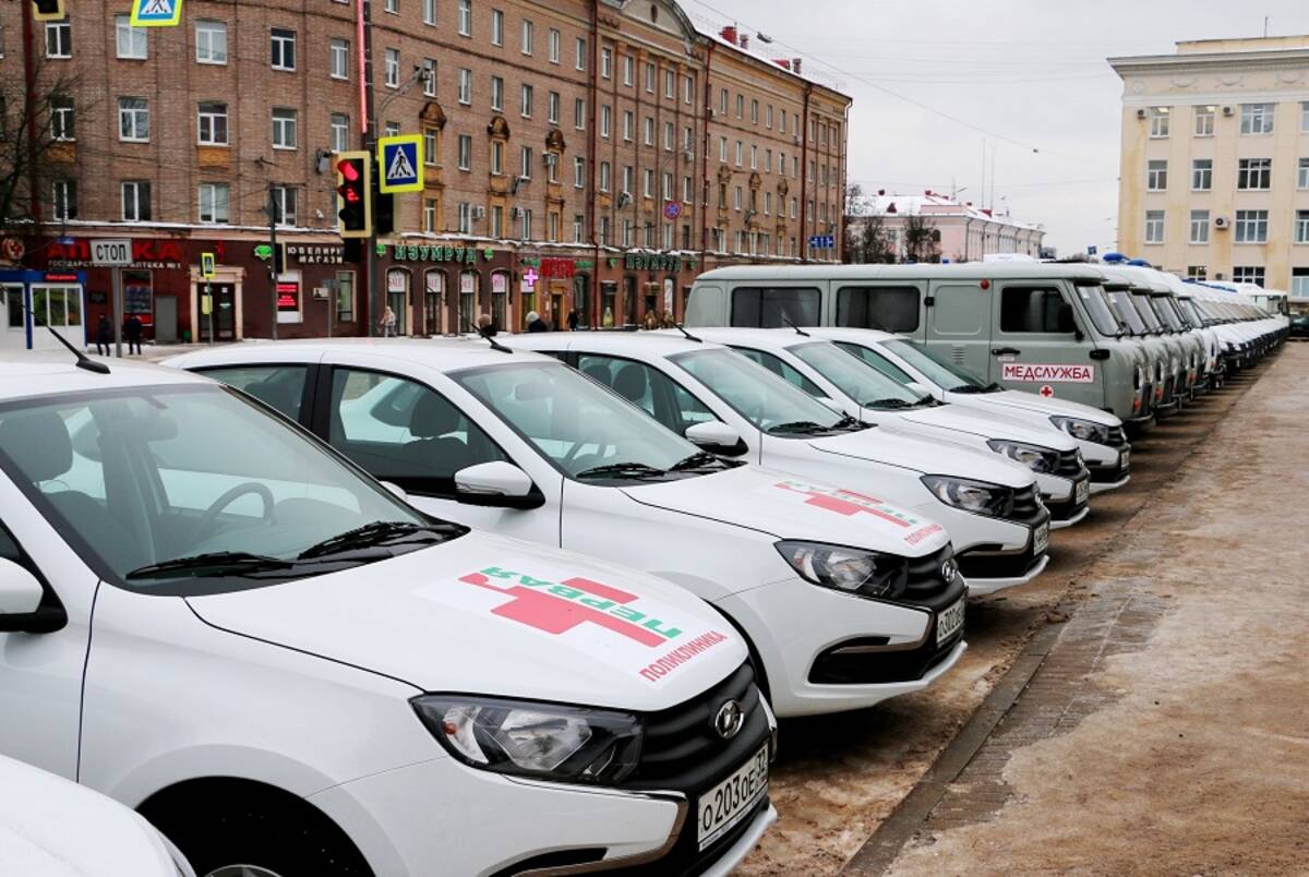 Учреждения здравоохранения  Брянщины получили новые автомобили