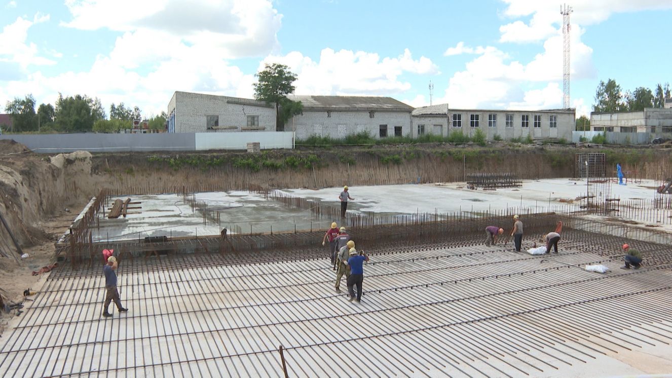 В брянском Севске началось строительство спорткомплекса