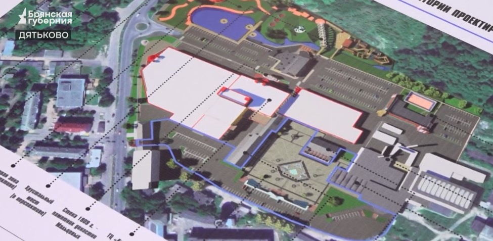 В брянском Дятьково появится «Хрустальная площадь»