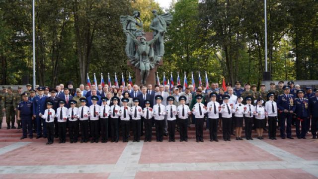 Торжественное мероприятие прошло в Дятьковской кадетской школе на Брянщине