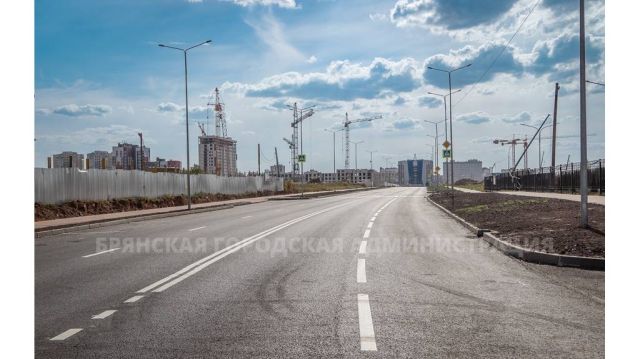 В Советском районе Брянска построена новая дорога