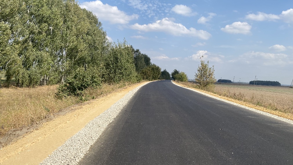 На Брянщине в рамках нацпроекта завершается ремонт дороги Стародуб-Нижнее