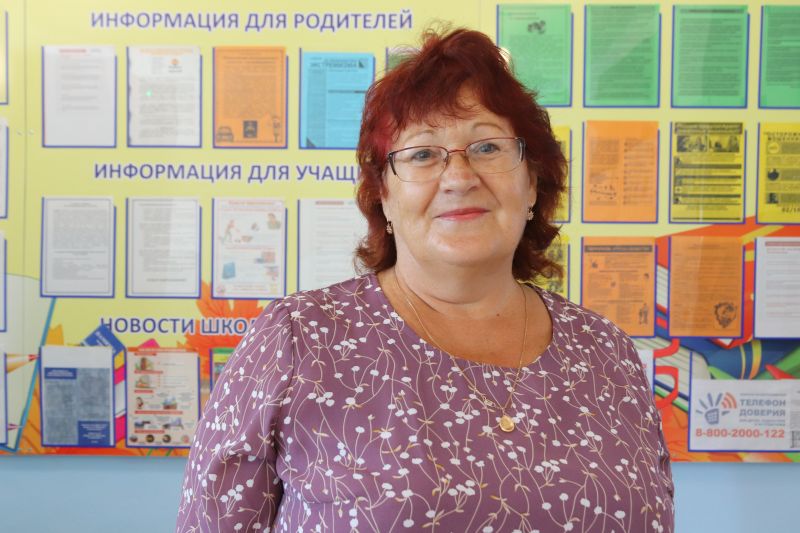 Учитель сельской школы в Клинцовском районе на Брянщине  поддержала мир и стабильность