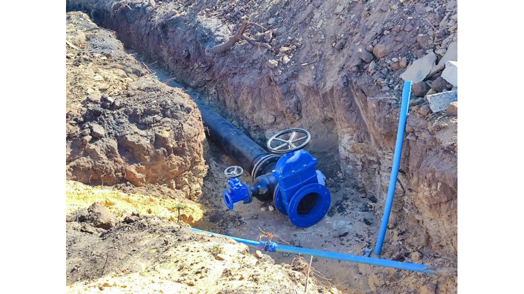 Запущен новый водопровод в подшефной Брянке