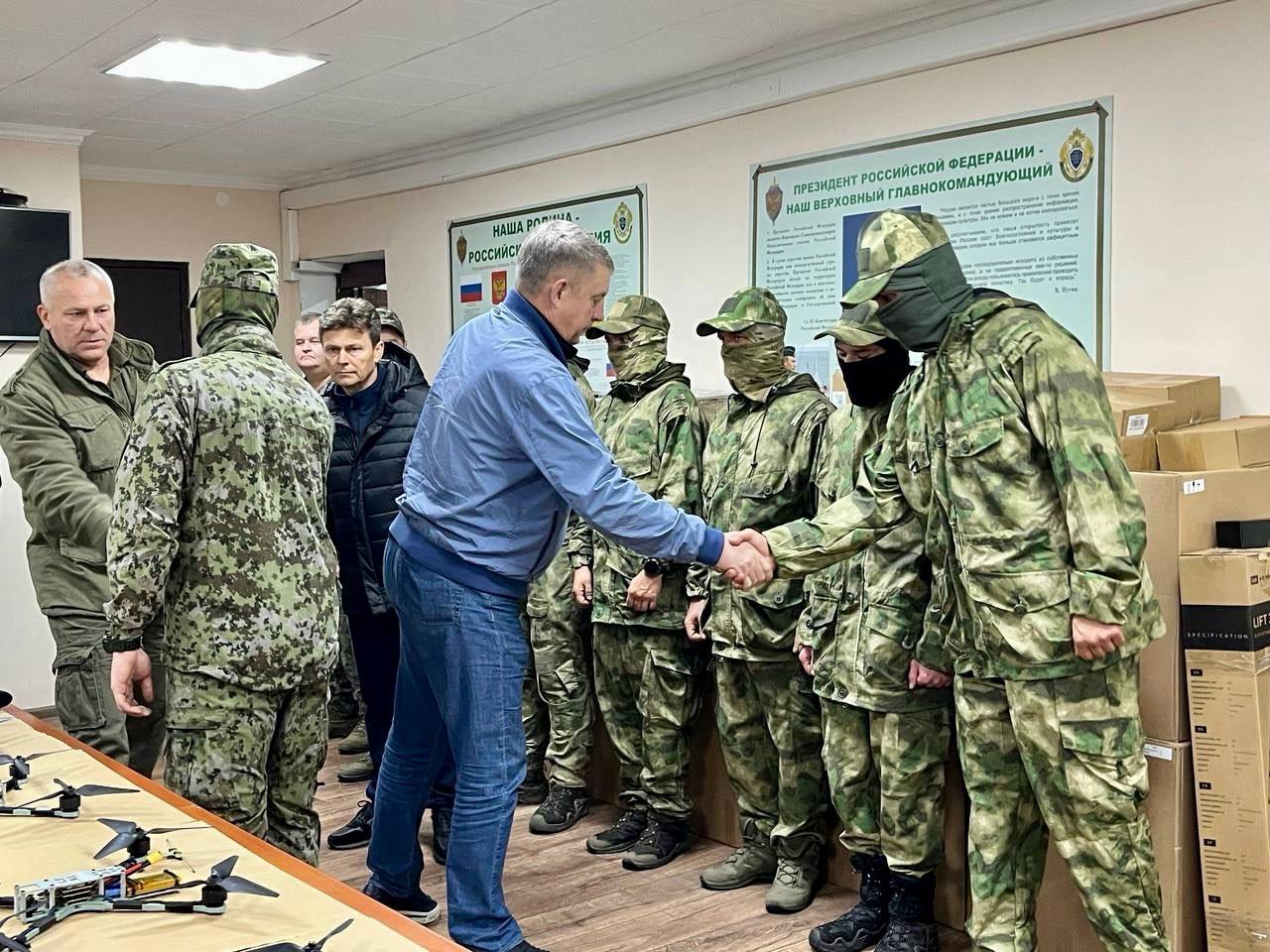 Пограничному управлению ФСБ России по Брянской области передано оборудование для защиты  границ и граждан