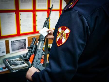 Жители региона могут добровольно сдать оружие на возмездной основе в Росгвардию
