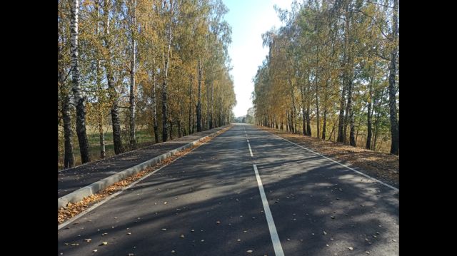 В Выгоничском районе на Брянщине капитально отремонтировали участок автодороги