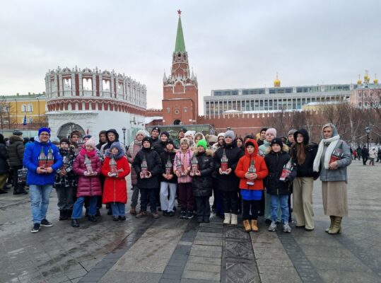 Юные жители брянского Трубчевска побывали на Кремлевской елке