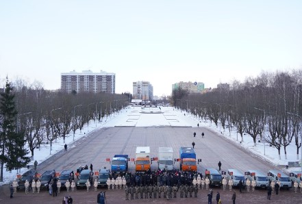 В Брянске вручили технику отряду «БАРС-Брянск»