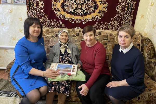 На Брянщине Сидорова Пелагея Федоровна отметила 100-летний юбилей