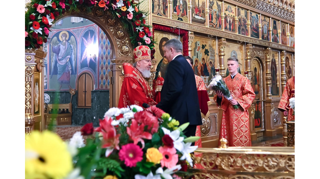 Митрополит Александр поблагодарил брянского губернатора  Богомаза за поддержку Церкви