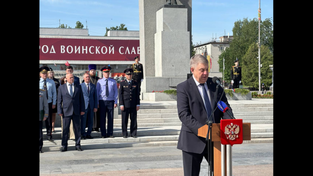 Торжественный митинг в честь Дня пограничника прошел в Брянске
