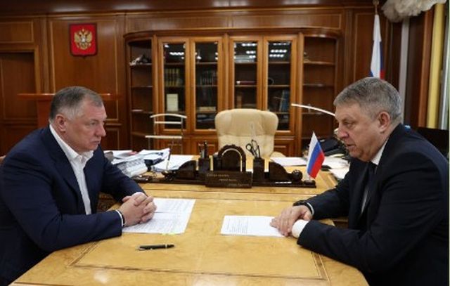 Рабочая встреча Губернатора Брянской области с Заместителем Председателя Правительства РФ Маратом Шакирзяновичем Хуснуллиным