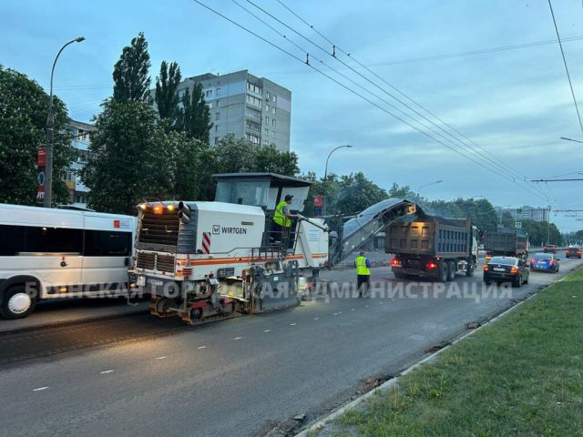 В Брянске ремонтируют Московский проспект по нацпроекту «Инфраструктура для жизни»