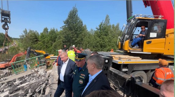 Крушение поезда в Брянской области