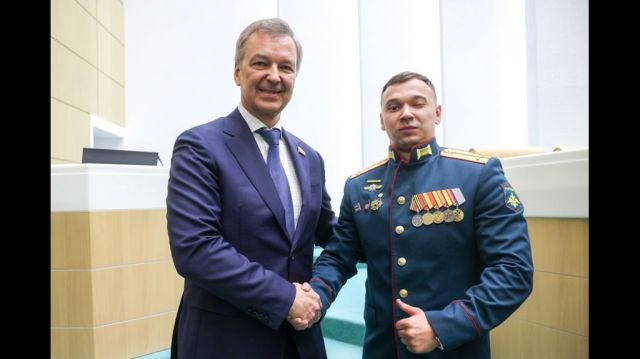 Брянский ветеран СВО стал участником Форума тружеников села