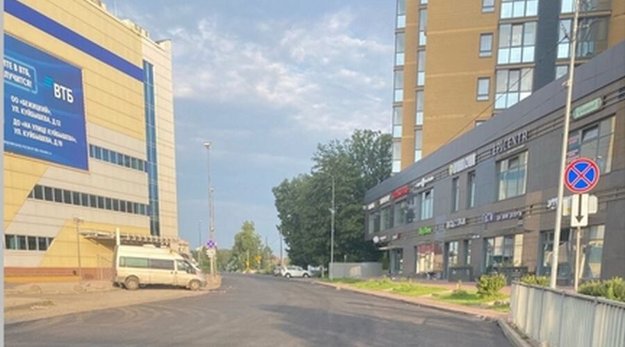 Продолжается капремонт дороги по улице Куйбышева в Брянске