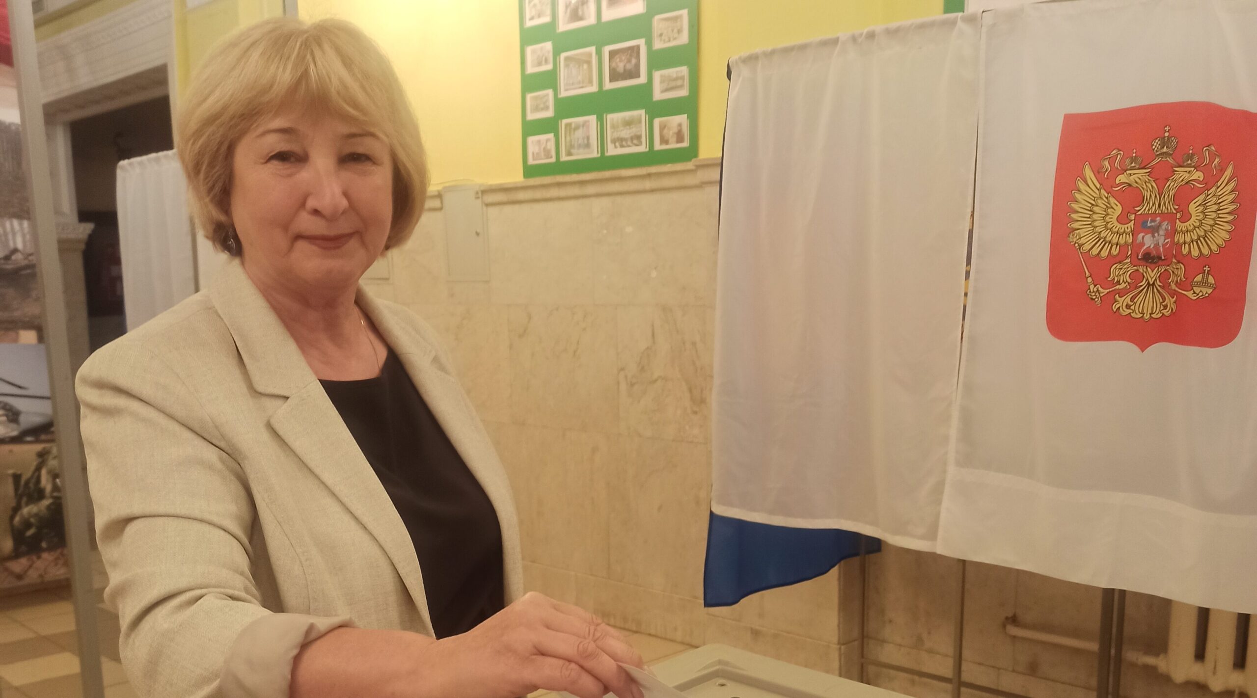 Анна Качуро проголосовала  за достойного кандидата на пост Губератора Брянской области