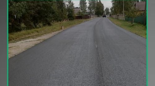 На Брянщине завершается ремонт участка дороги «Украина»-Гаврилково