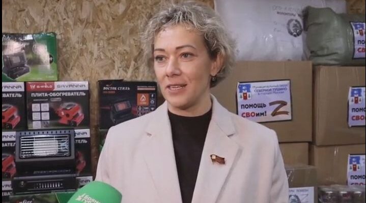 С гуманитарной миссией приехала в Стародуб биатлонистка Ольга Зайцева