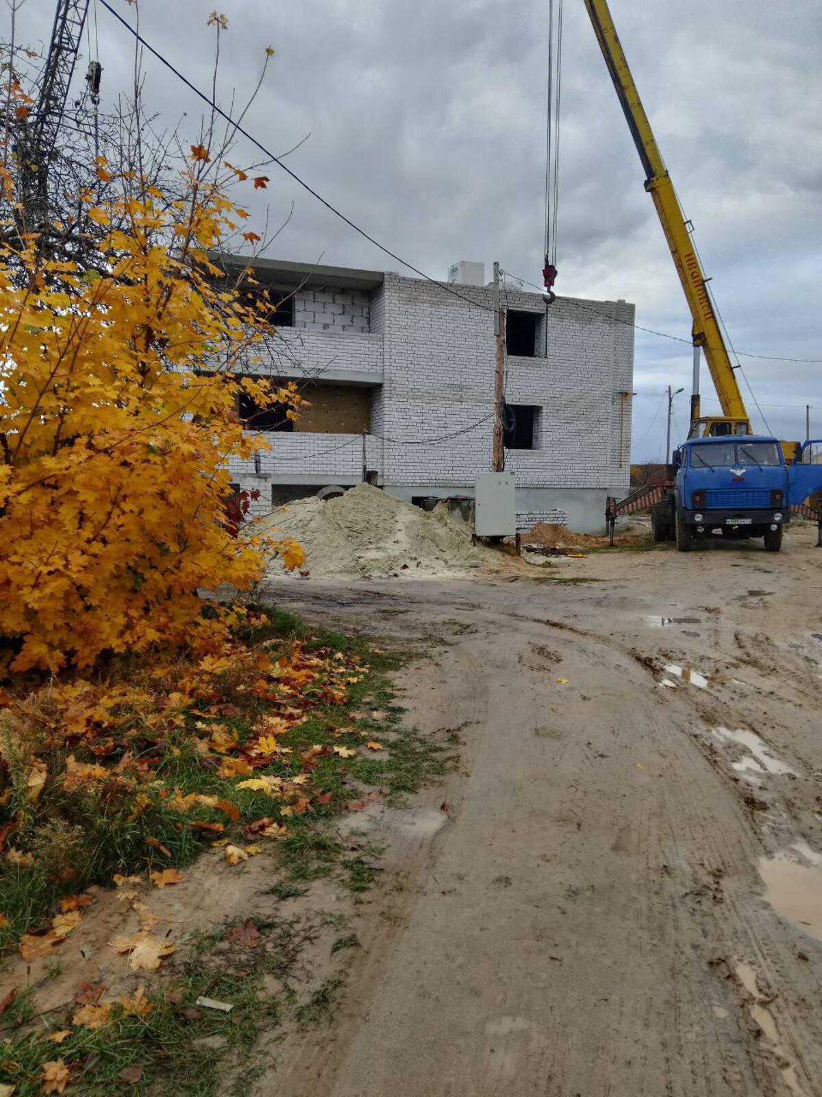 В брянском Климове строят дом для детей-сирот