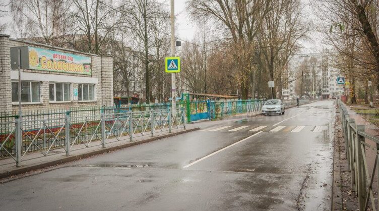 В Брянске завершён капитальный ремонт улицы Киевской