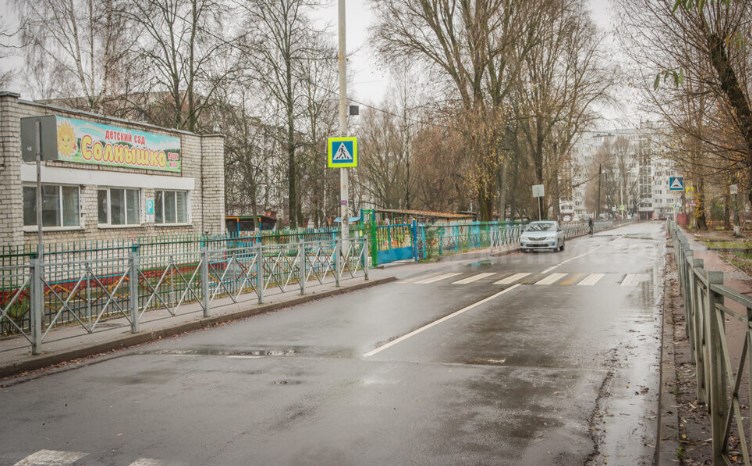 В Брянске завершён капитальный ремонт улицы Киевской