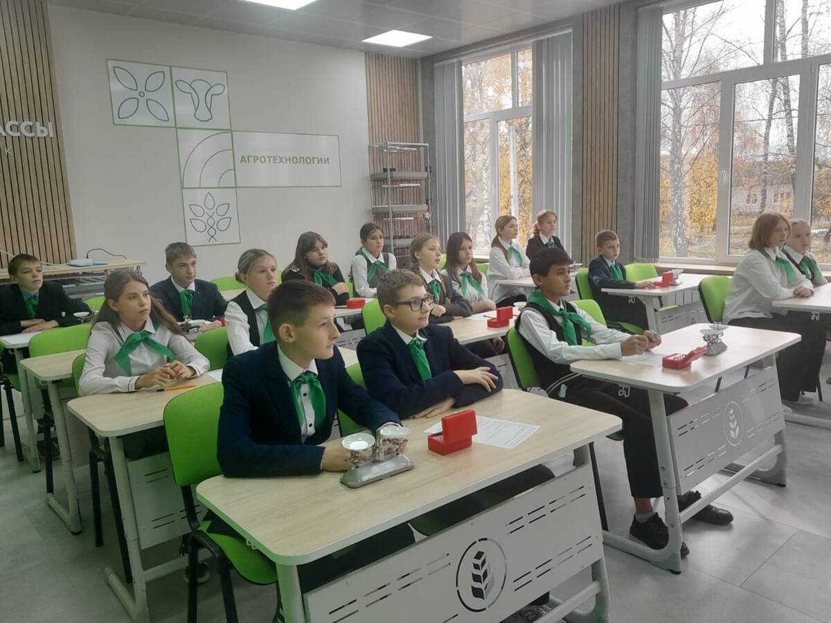 В школе Стародубского округа Брянщины  открылся агрокласс