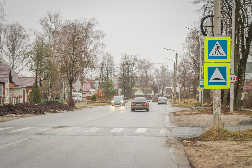 В Брянске на улице Менжинского построена ливневая канализация