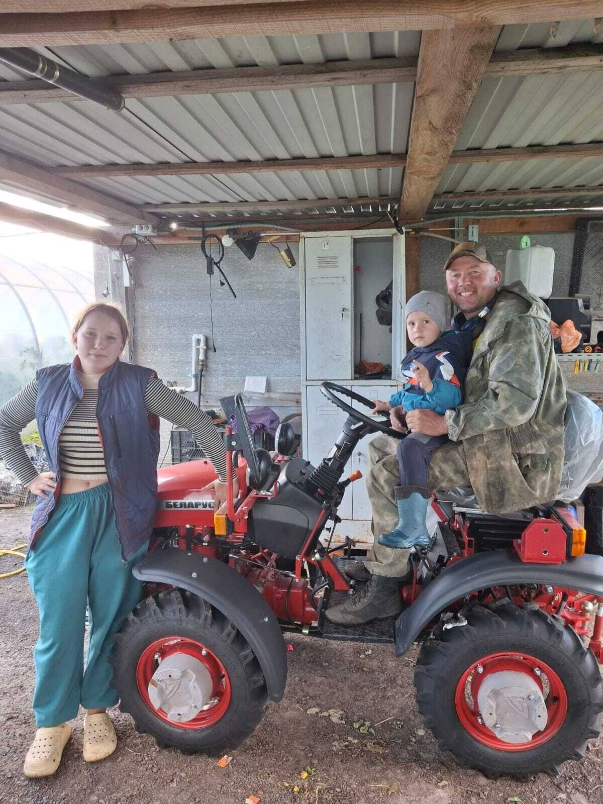 Многодетный отец из Суземского района Брянщины расширил сельскохозяйственный бизнес