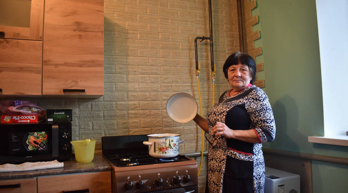 В дом матери участника СВО из Клетнянского района Брянщины пришло голубое топливо