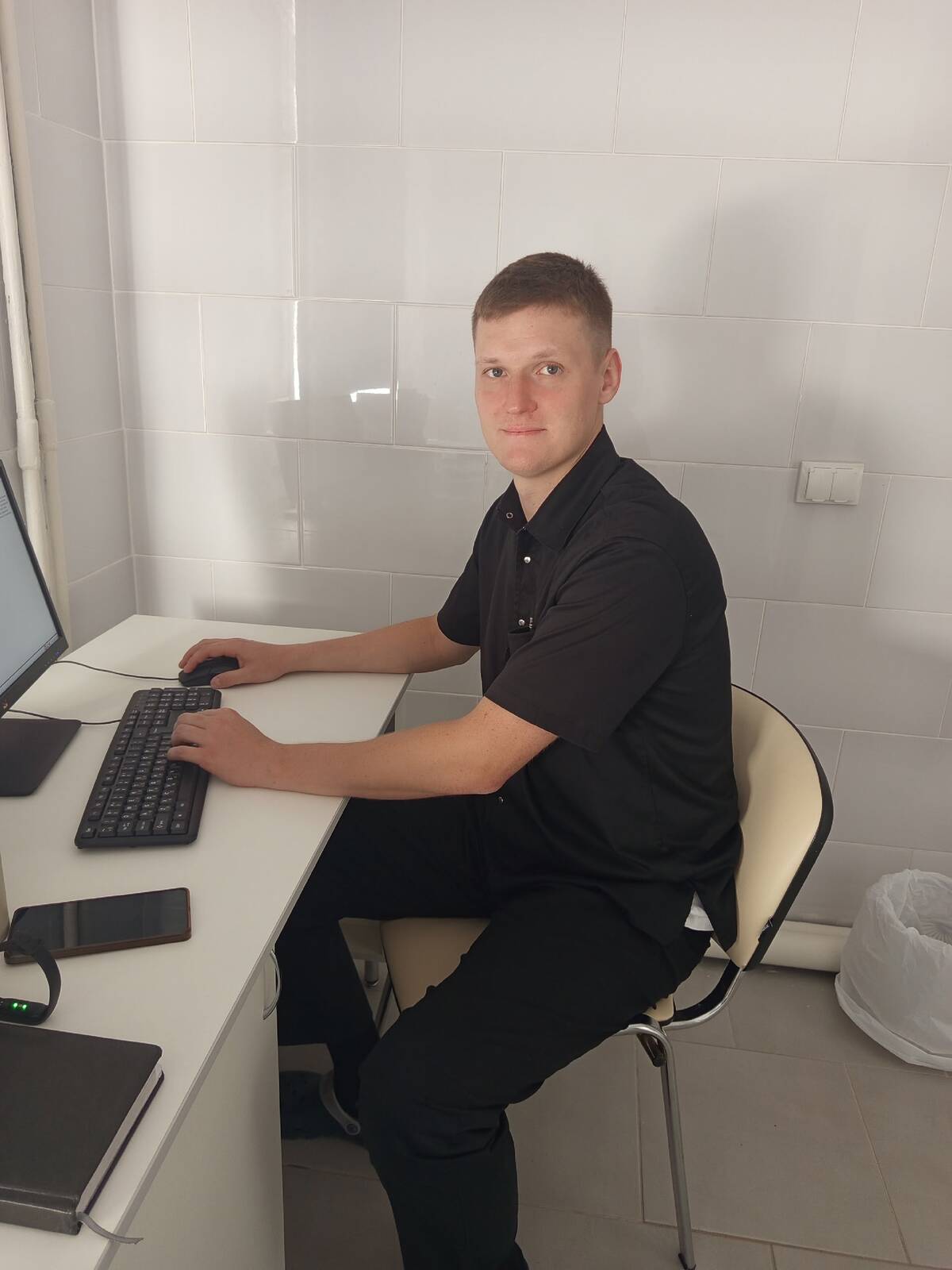 В больнице  брянского села Комаричи обследуют пациентов на современном оборудовании