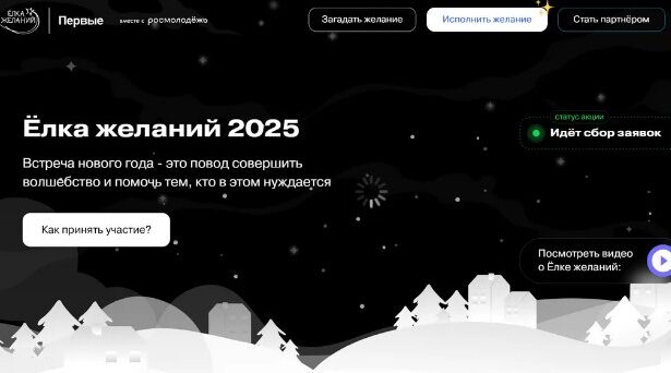 Брянцев приглашают к участию в ежегодной акции «Елка желаний»