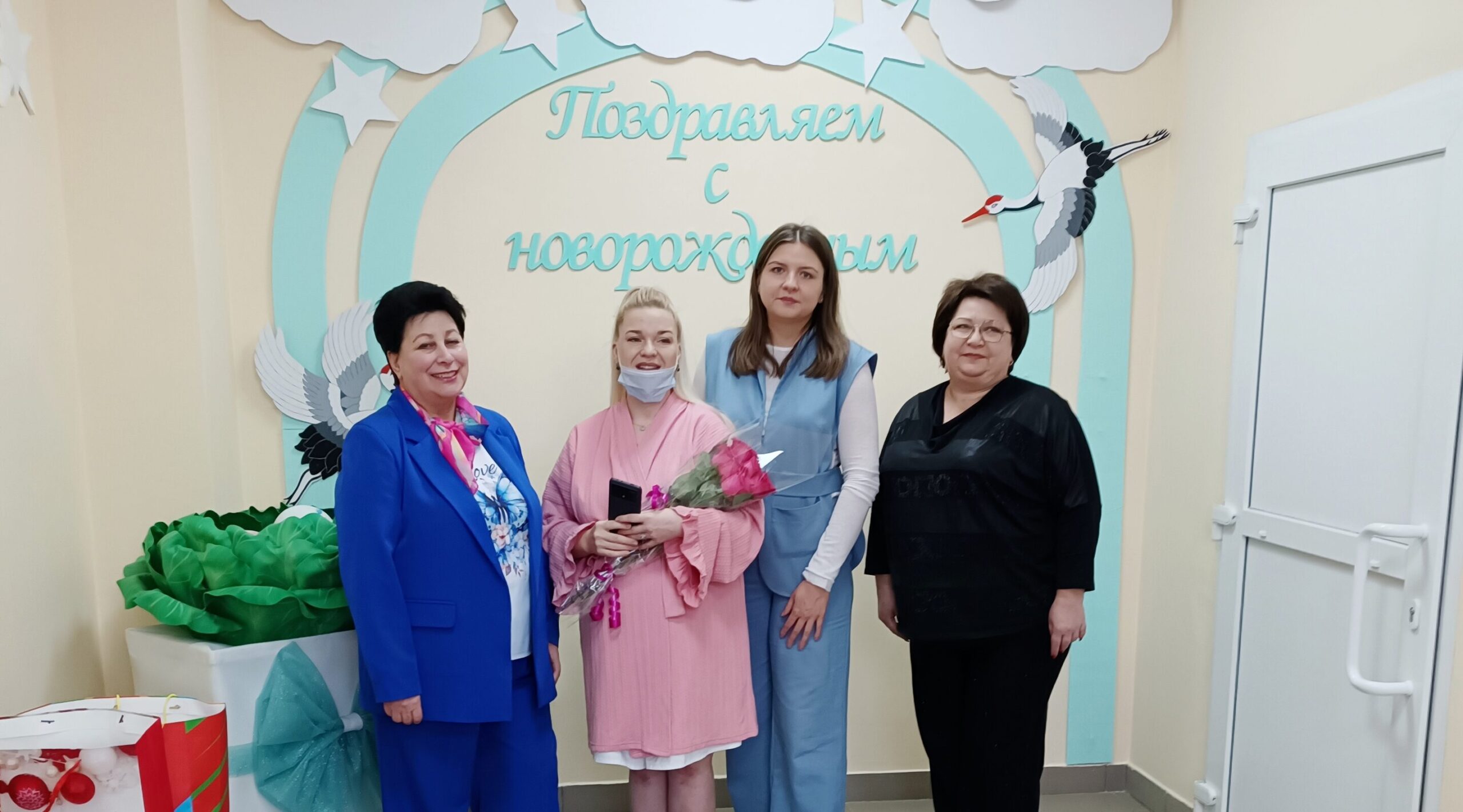 В Клинцовском районе первой в новом году родилась девочка