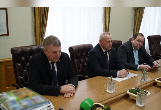 Рабочая встреча руководителей ОАО «Гомсельмаш» и АО «Брянсксельмаш»