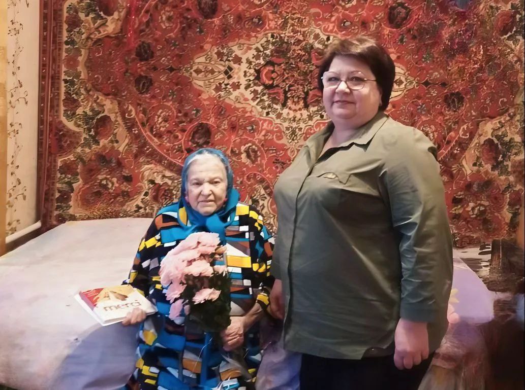 У жительницы Клинцовского района Брянщины  Кравченко — юбилей