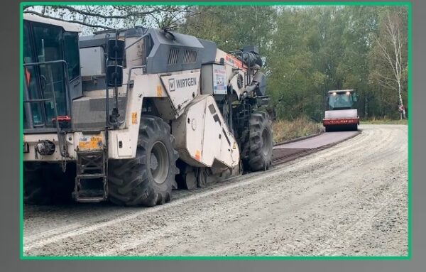В Брянской области при ремонте дорог используется технология холодной регенерации