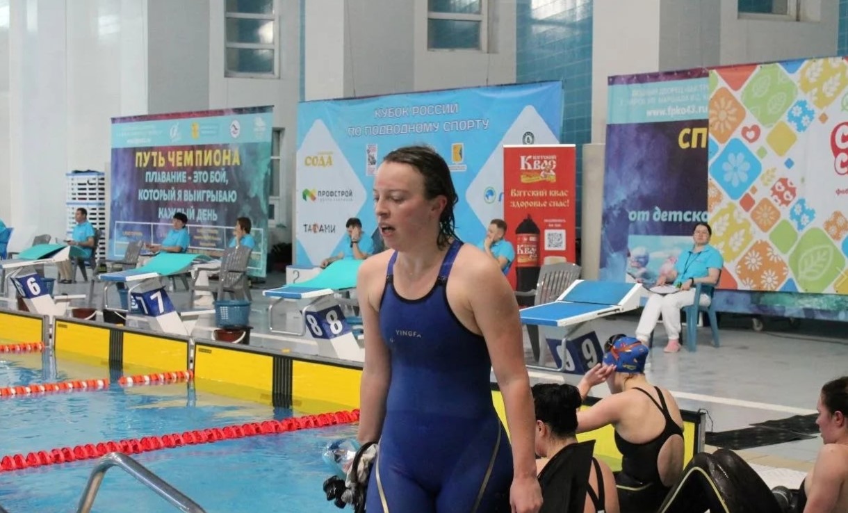 Брянская спортсменка стала призером Кубка России по подводному спорту