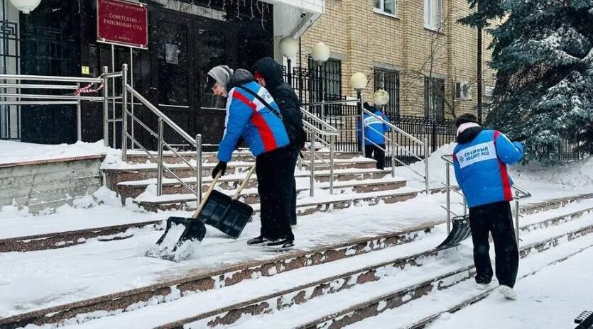 На Брянщине проходит Всероссийская акция «Снежный десант РСО»