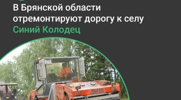 На Брянщине отремонтируют автодорогу «Новозыбков – Крутоберёзка» – Синий Колодец