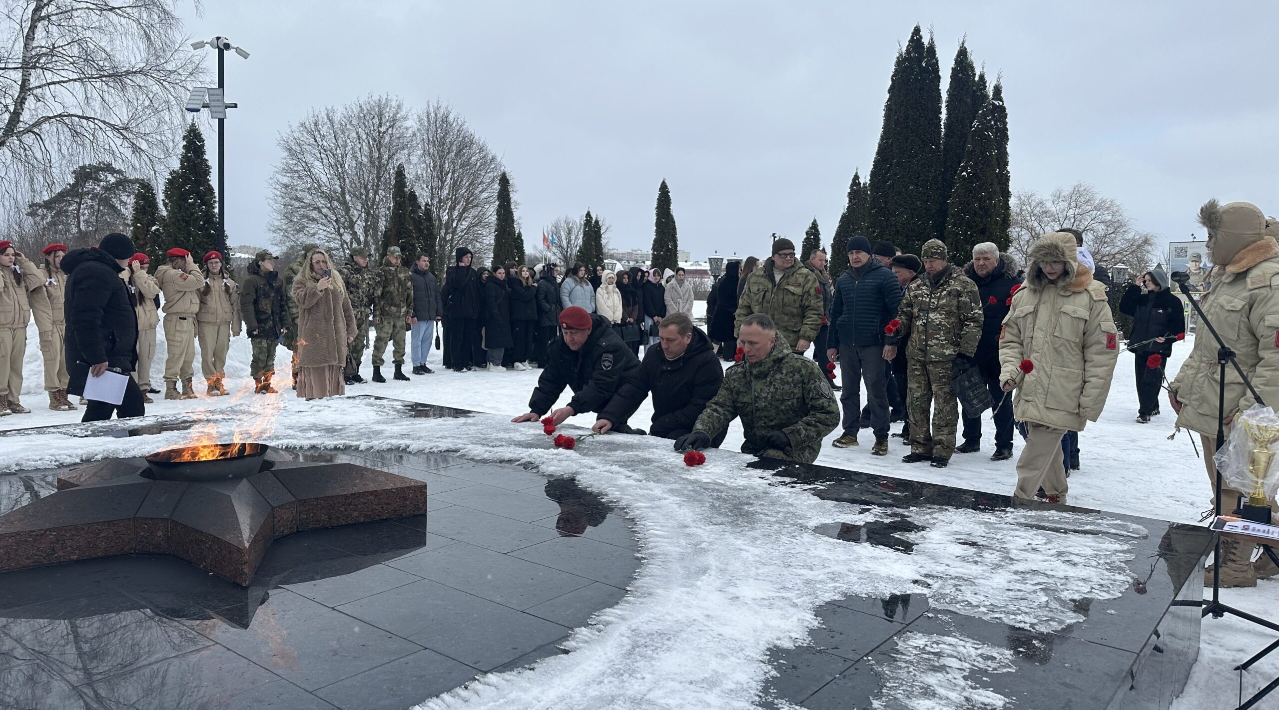 В брянских Клинцах прошло торжественное закрытие месячника