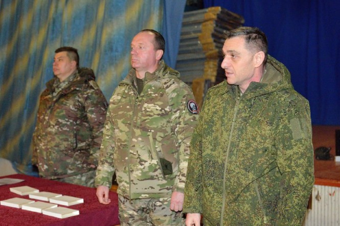 Награждение бойцов бригады «БАРС-Брянск»