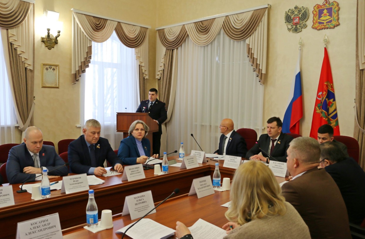 В Брянске состоялось заседание областной Думы