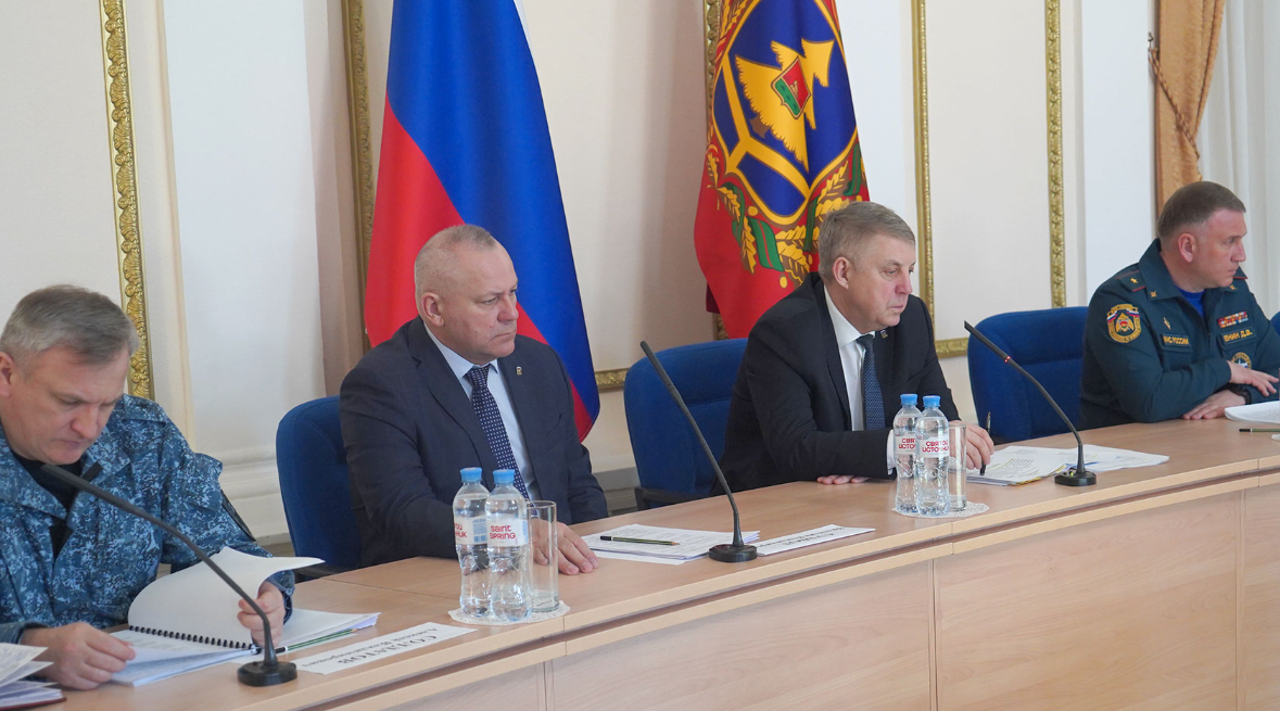 В Брянске прошло заседание комиссии по предупреждению и ликвидации ЧС