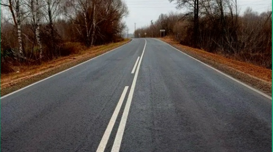 В Брянской области продолжается обновление автодорог