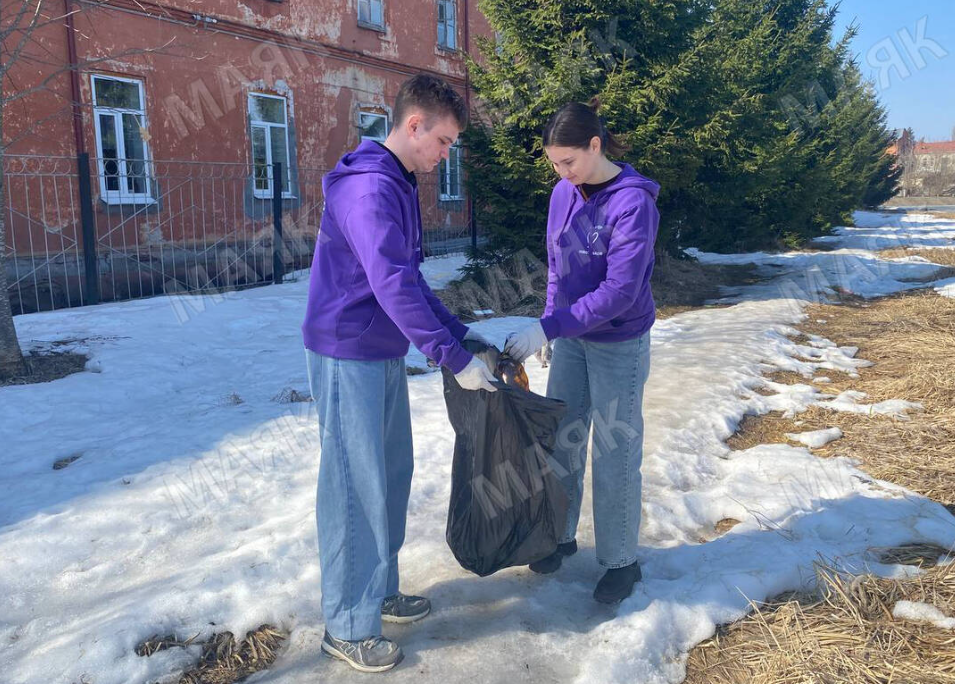 В Брянской области начали наводить чистоту