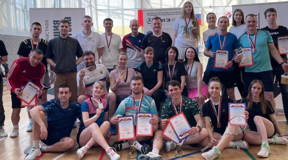 На Брянщине прошли соревнования по бадминтону